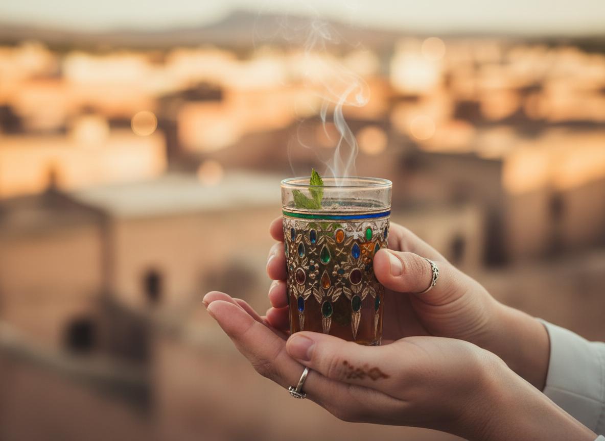 Moroccan mint tea